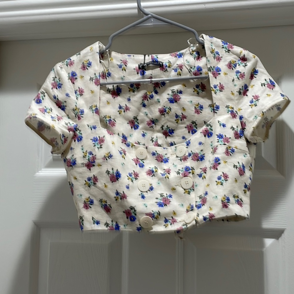 Zara Floral Top
